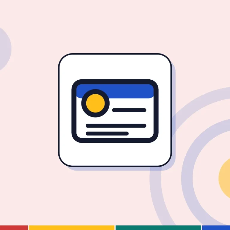 Illustration: a professional profile card