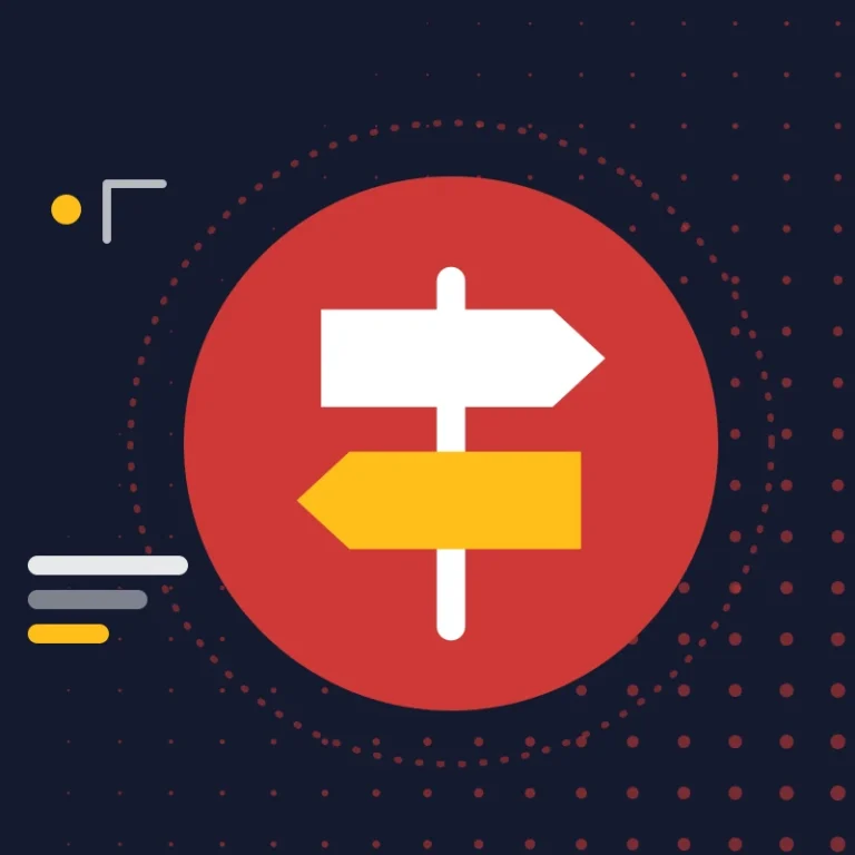 Illustration: a signpost, for integration services reform
